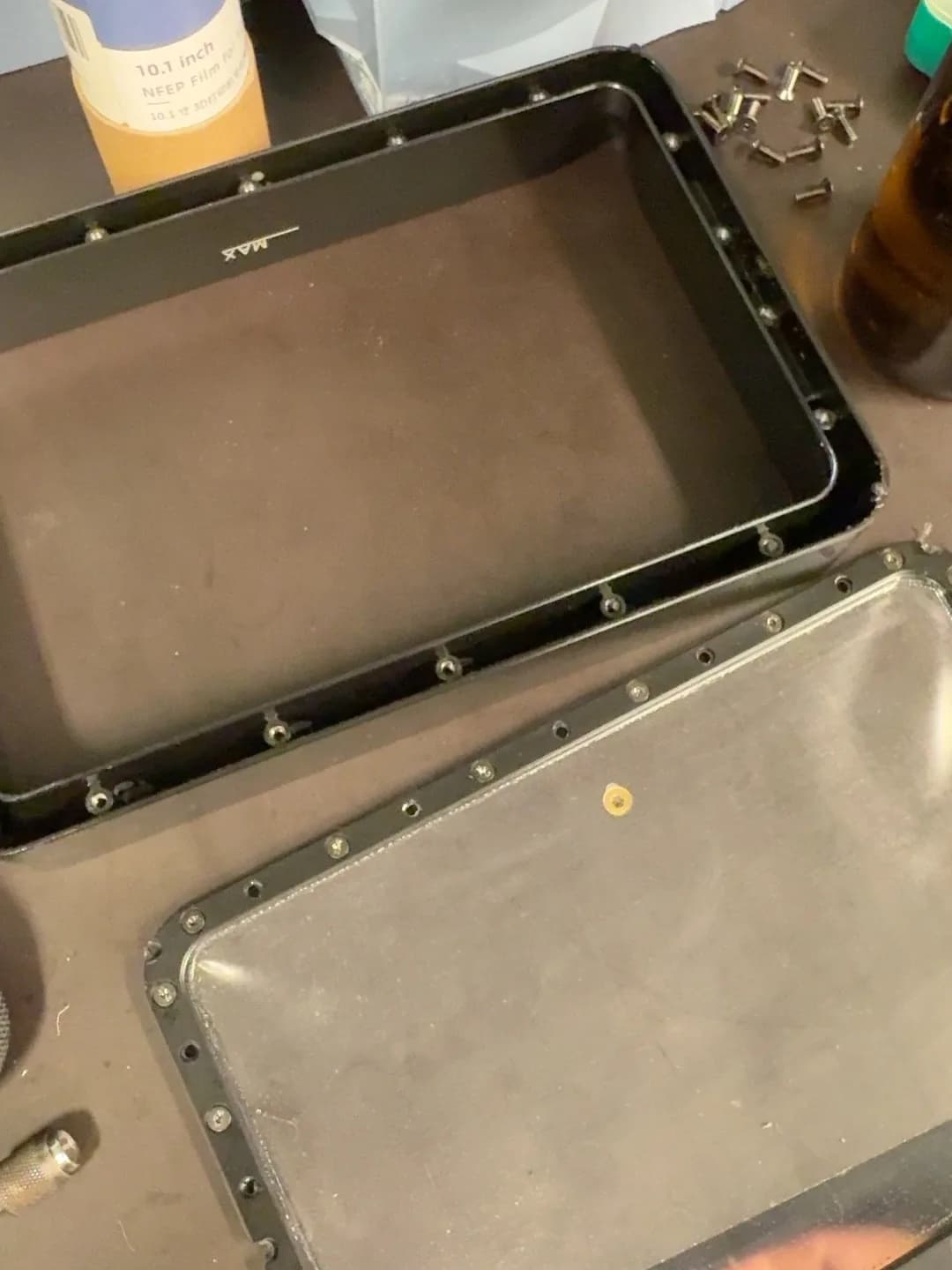 Disassembled VAT.