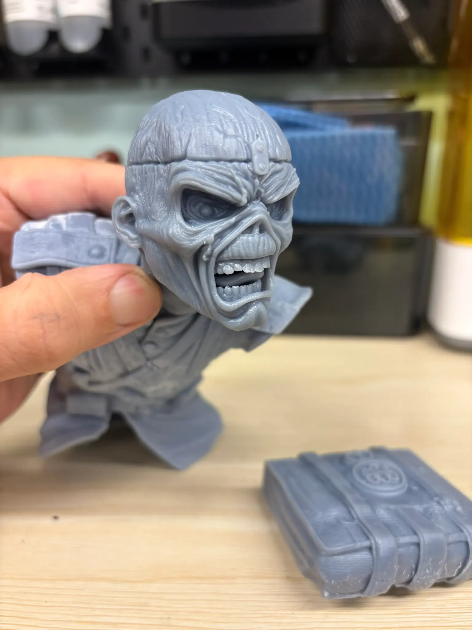 Image of Eddie miniature parts.