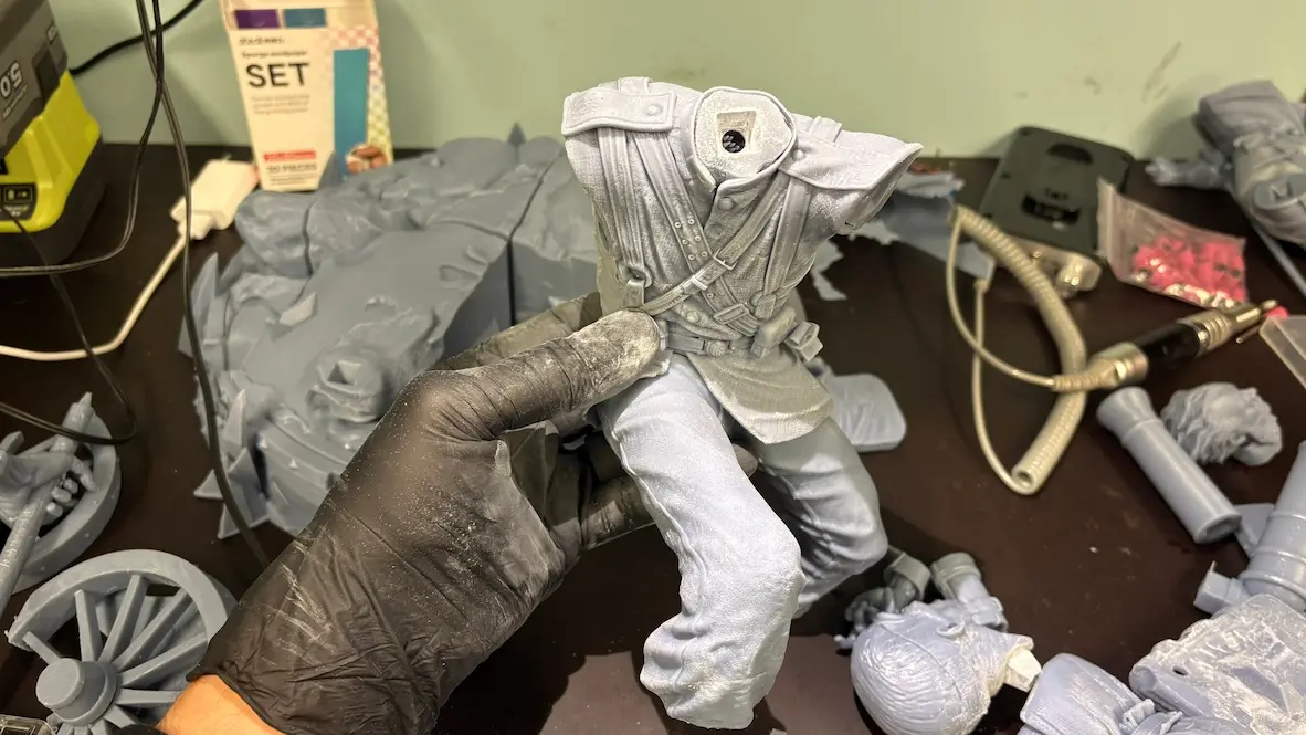 Resin print fitting.